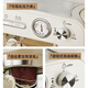 Stelang ST-693b Italienische Kaffeemaschine All-in-One-Heimstand kleiner halbautomatischer Dampfmilchschaum Reis Weiß