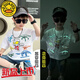 
G.DUCKKIDS Little Yellow Duck Children's Short Sleeve Set 2025 Summer Medium and Large Children's Clothing Street Boy Ultraman Two-Piece Set 1283 Set-White 130