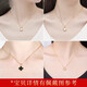 Fat Donglai quality single pearl pendant without chain 925 silver four-leaf clover necklace for women 18k gold and (gold single pendant) XL100287-small waist