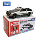 TOMYTOMICA合金车模型仿真145号AE86头文字D藤原拓海可开门 50周年轿跑2号丰田CORONA 14122 轿车