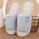 Sandalias de verano de lino de tamaño grande de Xuanmulin Four Seasons Four Seasons 47 HOMBRES HOMPRESOS ANTIA Y AUTOL ANTRADO ALGODO Y LINEN 6630 MARRÓN 35-36 36-37 APTITA PARA PESTORES DE TIZ