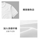 Mr. Cloth contrasting color round neck knitted T-shirt 2025 summer new skin-friendly cool men's short-sleeved ET15099 Haoyuebai S (165)