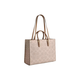 Entrenador (entrenador) Maggie spot logo lona lienzo bolso bolso bolso bolso de compras un hombro nuevo producto 25 nuevo labubu genuino taupe CY677-IMXI9 gran tamaño