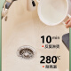 Jiang Zhiai Cocina italiana Fregadero de esquina especial Fregadero de cuarzo Plato de piedra de lavado Basin Piscina Milky White 9780 680*680 [9768SY] Configuración de grifo/grifo