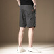 Romon High-End American Casual Shorts Herren Sommer Dünne Ice Silk Trendy Marke Loose Sports Mid-Pants Trendy Straight-Bein Fünf-Punkte