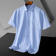 Montagut 2025 Brand de alta gama Camisa de manga corta de manga corta DP Cotton Pure Algodón Formal ropa de trabajo Professá