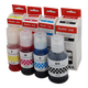 Mengxiang convient au Canon Gi-81 Ink G3880 G3881 G3890 3891 4880 4881 4891 G2770 / G3020 / G3021 / G3060 / G3730 / G3770 / G4770 Ink GI-81 Blue Ink [7700 pages]]