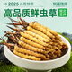 Purple and blue flowers sea [first 25 years] Fresh Cordyceps sinensis 0.6g/root 20 fresh Cordyceps sinensis straight from the source
