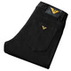 Falamone Armani Jeans de alta gama sin escaladeras Summer de verano delgadas delgadas delgadas altas de gama alta pantalones largos de alta gama K683 Negro [verano] delgado 32