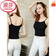 
LangSha Modal small suspender vest for women short slim summer versatile Korean top with bottoming tight suspender shirt 1049 white small flower lace splicing and breast wrapping, average size (90Jin[Jin is equal to 0.5 kg]-120Jin[Jin is equal to 0.5 kg])