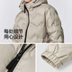 
Semir Super Plant Series Down Jacket Men's Winter Light Short Hooded Jacket Fashion Design Top Shell Card (Grey Duck Down) 50255 L