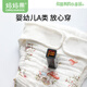 妈妈果（org.mama）婴儿纱布尿布可水洗纯棉尿戒子一体式尿布裤兜防水宝宝尿片介子 可选花色【7A抗菌】2包共 4条装 M码【推荐10-20斤宝宝】12层纱布
