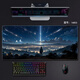 Three-color cat mouse pads super large anime atmosphere landscape mouse pads gaming computer keyboard pads for boys home e-sports table pads smooth lock edge anti-slip customization larger thickened high appearance 14082 Sunrise at sea 60 cm x 30 cm x 3 mm