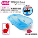 OKBABY Bañera para Bebés Recién Nacidos, Bañera para Niños Que Puede Sentarse o Acostarse, Engrosada, Detección Inteligente de Temperatura, Odaba Original Importado Nuevo Azul Silencioso