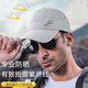 
NKADDS summer breathable men's hat thin quick-drying mesh sun protection sun hat big head circumference baseball cap outdoor baseball cap leading navy blue one size