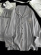 Honglianya 2025 Nouveau pyjamas pour hommes au printemps et à l'automne nuage coton manches longues pantalons longs adolescents minces de vêtements pour garçons