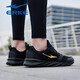 
Hongxing Erke men's shoes 2025 new summer breathable mesh sneakers men's soft sole shock-absorbing running shoes black casual shoes black/king gold (mesh four seasons) 3291 43