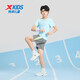 
XTEP (XTEP) children's summer short-sleeved sweater for short T-medium-sized children's boys breathable and comfortable sports and casual T-shirt Sky Blue [9215] 120 cm