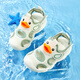B.Duck Little Yellow Duck Kinderschuhe Kinder Sandalen Sommer-Kopfbabysschuhe für Jungen und Mädchen Sports Beachschuhe 3927 Beige 25