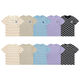 MLB trendy brand NY couples diamond presbyopia full print T-shirt casual short-sleeved same style 24 summer half-sleeved DT-9923 khaki L recommended 130-150Jin [Jin equals 0.5 kg]