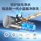 HAIER [BK5] Calentador de agua eléctrico de cañón plano de doble capa de 60 litros, limpieza de piel de botella azul pequeña, subsidio nacional 20% sin limpieza, varilla de magnesio sin reemplazo, 3300W Velocidad de frecuencia variable Calefiación de energía de primer nivel