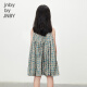 jnby by JNBY江南布衣童装全棉府绸无袖连衣裙原创图案夏女童儿童1O5G13950 673/灰粉系（批次1） 130 cm
