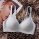 Ancient and modern (GUJIN) soft support small breast push-up underwear women's pull-up bra anti-sagging seamless wire-free sexy bra champagne M
