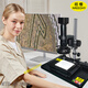 New York HD Video Microscope MTD-ST3880 Cámara de ciego de al rodadero de alta sensibilidad Sistema Tensión ajustable Tensión Ajuste de 22 pulgadas Pantalla LCD 10-225 Continuo Zoom Mtd-ST3880
