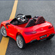 Haohazhi children's electric car four-wheel remote control car can seat two people for boys and girls baby toy car upgraded to high-power electric dual drive red + 12V Tianneng battery + hard seat + full function