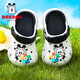 Babudou children's shoes boys' shoes 2025 new summer indoor baby sandals children's hole shoes girls' slippers rose pink 19 190mm suitable for foot length 18cm