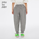 
jnby by JNBY new Jiangnan cloth children's clothing combination solid color trousers 25 spring boys and girls 1P2E12530 072/Medium miscellaneous gray 150 cm
