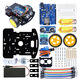 Fantasy Full Open Source Compatible Arduino Intelligent Robot Kit Hindernisvermeidung Wireless Fernbedienung ESP8266 D1 WiFi CAR FREI FORTSUMMER VOLLSTÄNDIG VON MATERIALIEN LERNEN UND ROBOTEN -Standard -Paketversion Version