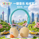 jollybaby宝宝过家家益智启蒙玩具儿童生日礼周岁礼 湖蓝鸭鸭数码旅行套装
