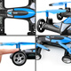 
Star Domain Legend Model Aircraft Remote Control Aircraft Drone Land and Air Dynamics Charging Quadcopter Remote Control Car Children's Boy Toy Upgrade Super Large Blue [Customized High-end Edition + Land and Air Double 2 Four Electric [30 Days of Bad Change/Lifetime Warranty]