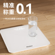 
Haier Electronic scale Weight scale High-precision household precision smart scale BMI index body data fitness weight loss sports health weighing Type-c charging model