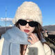 Museo cat eye sunglasses retro women gm2024 new style internet celebrity square face sunglasses sunglasses sunshade black frame gray film_