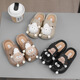 Rongxitu Summer para niños Sandalias de dibujos de dibujos animados de Summer Slip Sole de Eva 728-2 metros blancos 30-35 SOT UNA HOLA 3 pares
