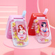 Linda música para niños Música para niños Teléfono móvil Candy Baby Baby Sound and Light Flip Teléfono Simulado Teléfono Celebrador de Internet Regalo de juguetes pequeños para hombres y mujeres Teléfono móvil [PINK] + Electronic + Lanyard + Sticker 2 Fotos