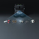 Pudu MT1 Commercial Sweeping Robot Cleaning Robot Industrial Robot AI Robot Intelligent Rental Équipement Intelligent