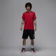 NIKEJordan耐克乔丹男子红色纯棉印花T恤夏季新款针织棉IB7529-687 S
