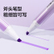 Deli (deli) Newse fragrance highlighter Student stationery exam review key manual painting colorful color system mixed color 5 pieces/box NS718