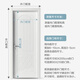 
Made in Jingdong Jingang net mosquito-proof door curtain magnetic velcro hole-free bedroom gauze curtain full magnetic block gray 90*200cm