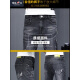 Zengzhi Denim Jeans Pantalones recortados para hombres Marca moderna 2025 Summer Nuevo delgado Falim Foot Spring y Autumn Long pantalones 897 Negro 28