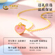 CHINA GOLD Gold Necklace for Women Pure Gold Love Pendant Pure Gold Birthday Gift for Girlfriend and Wife Pure Gold Love Pendant About 0.3g* with Silver Chain