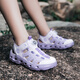 Chaussures de cours d'eau en plein air BKG 2025 Été Nouvelle semelle douce Sole non-gardée Chaussures de trou de drainage des filles Sandales Pink Beige (édition ultime) 31