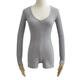 Minghuitong American Hot Girl Jumpsuit Big V Sexy Pilates Training Suit Cycling Sports Garment Suit Fitness Jumpsuit Female Gray Jumpsuit S Recommended 80-90Jin Jin is equal to 0.5 kg