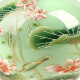 Aoshi Jingdezhen ceramics new Chinese vase crafts living room ornaments wine cabinet entrance tea room antique shelf decorations bean green glaze lotus adornment bottle + base