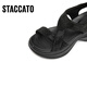 Sijiatu 2025 Summer Frosting Snow Fu Daddy Sandals Casual Sandals espesas EE507BL5 Cocoa Negro 38