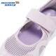 Skechers Children's Summer Breathable Mesh Lightweight Comfortable Sports Velcro Mary Jane Casual Shoes 303974L Lavender/LAV 34