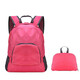 Mochila plegable mochila ligera para hombres y mujeres Bolsa de escalada al aire libre mochila de viajes con salpicaduras de agua ultra delgadas [negro] Mochila plegable al aire libre
